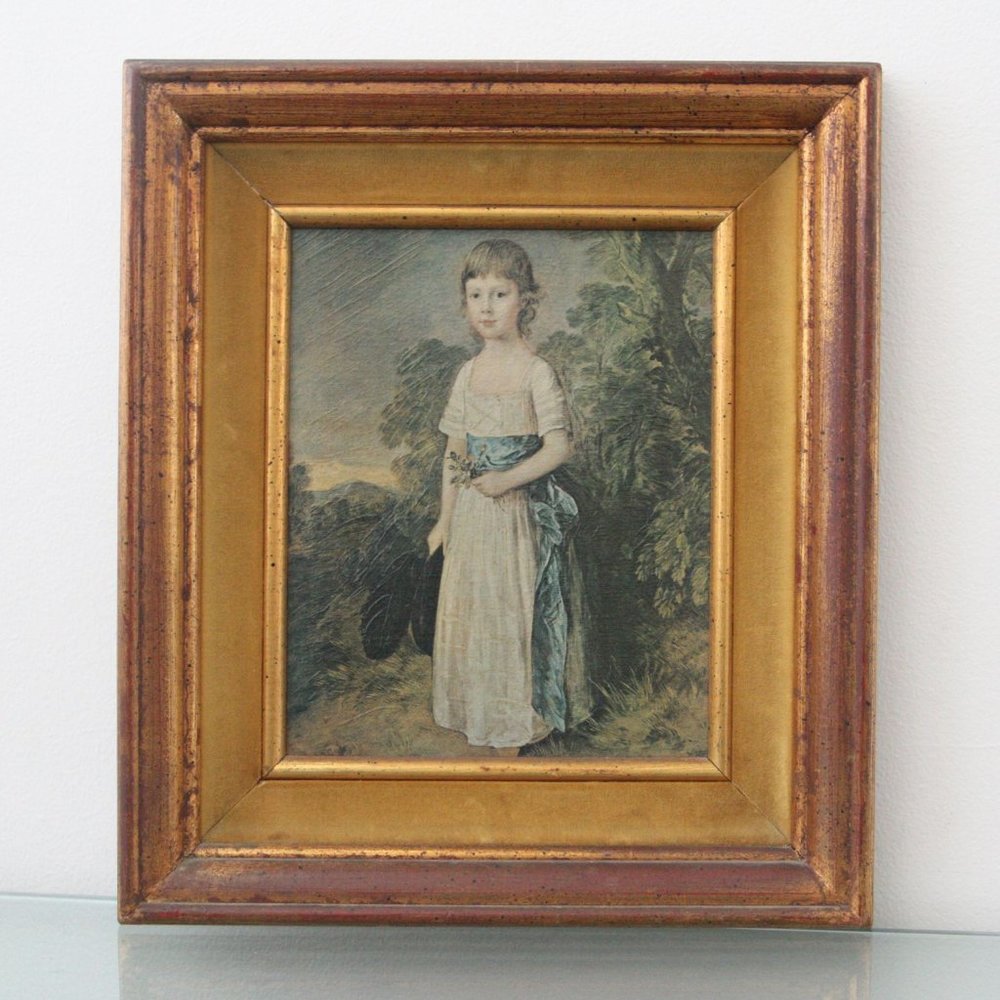 Framed Vinyl Painting